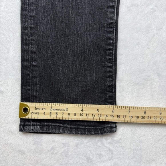 Abercrombie & Fitch Jeans Men 31x30 Black Langdon Skinny Jeans Used With Spots - Picture 12 of 16